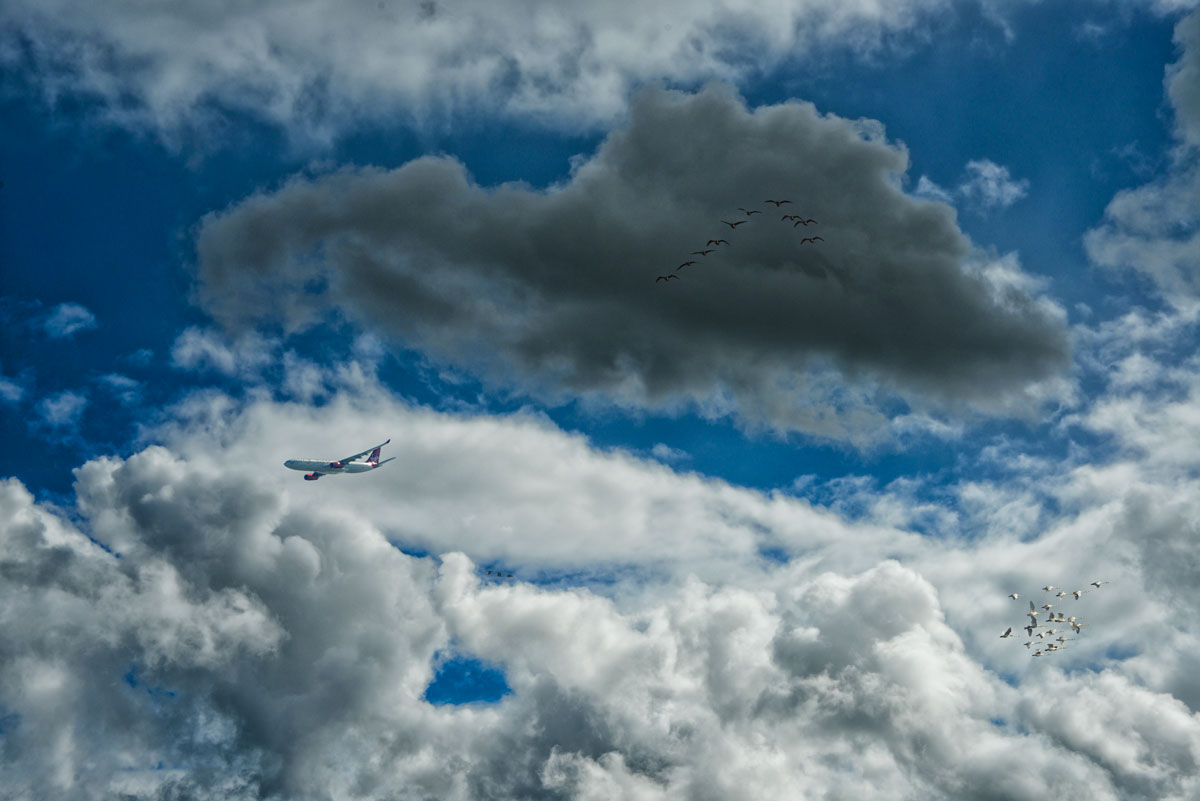 Look at those clouds