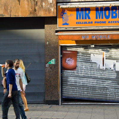 Vacant shop, Oxford Street